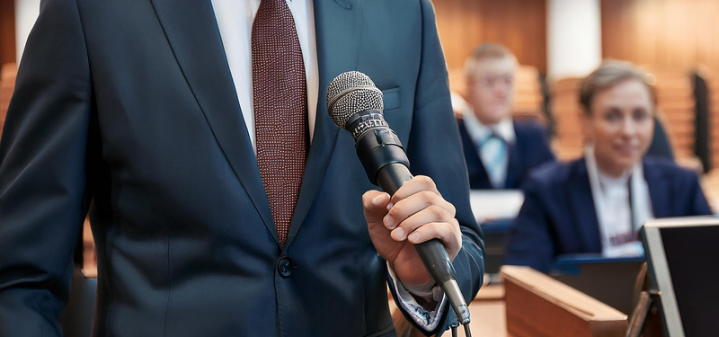 Pressekonferenz, Bildarchiv I. Hoffmann 